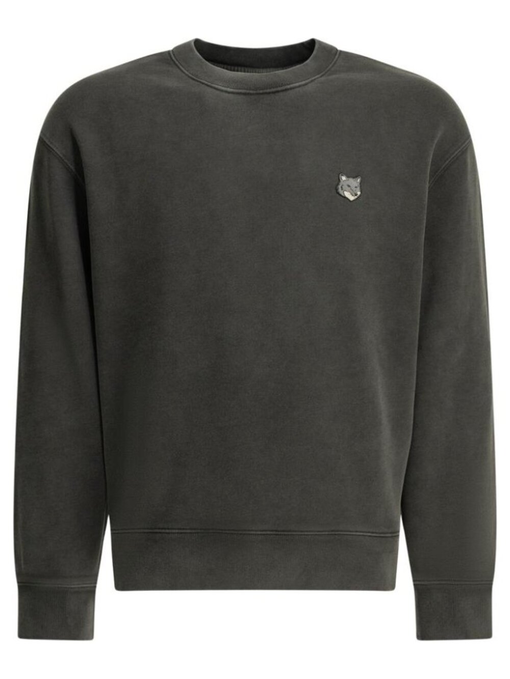 Maison Kitsuné Fox Head Faded Crew Neck Sweatshirt Tag Size M Men